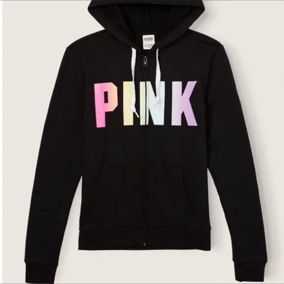 Pink Victoria Secret Gradient Classic Logo 2-PC Set /2-Pair Logo Panties SZ-LG - Picture 10 of 16